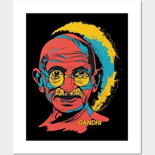 GANDHI Posters and Art